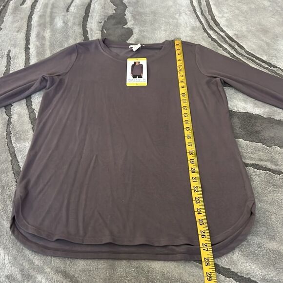 Matty M Women's Long Sleeve Crew Neck Tunic Top S - Picture 6 of 9